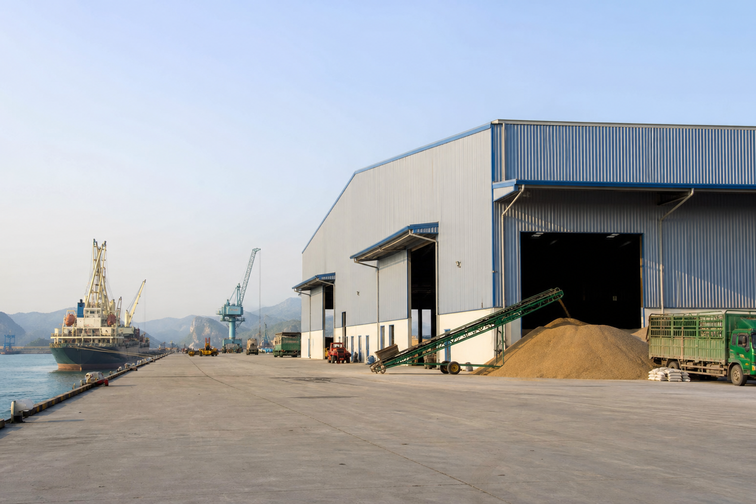 Cai Lan port warehouse